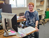  Xander Kelty, intern at River Watch